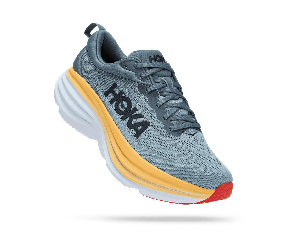 Hoka Bondi 8 Men\'s Running Shoes Size 11D Grey Amazon.com | HOKA Bondi 8 Men main image 4
