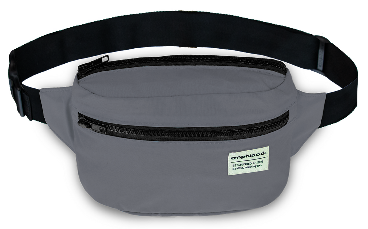 Amphipod R3 Express Convertible Waist Pack – Lightweight Black Nylon Running Belt