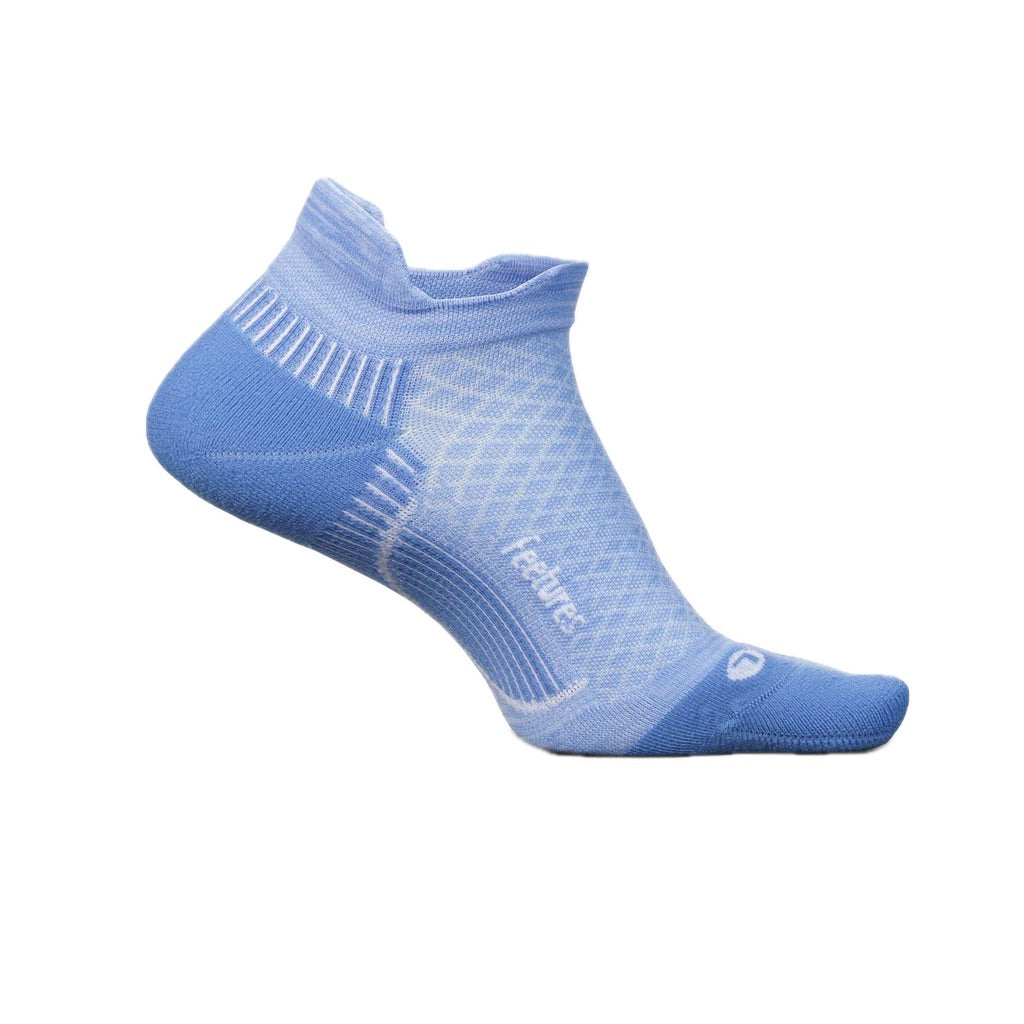 Feetures Calzini Con Supporto Per Fascite Plantare – Ultra Light Cushion Quarter, Taglia S, Nero, Coppia