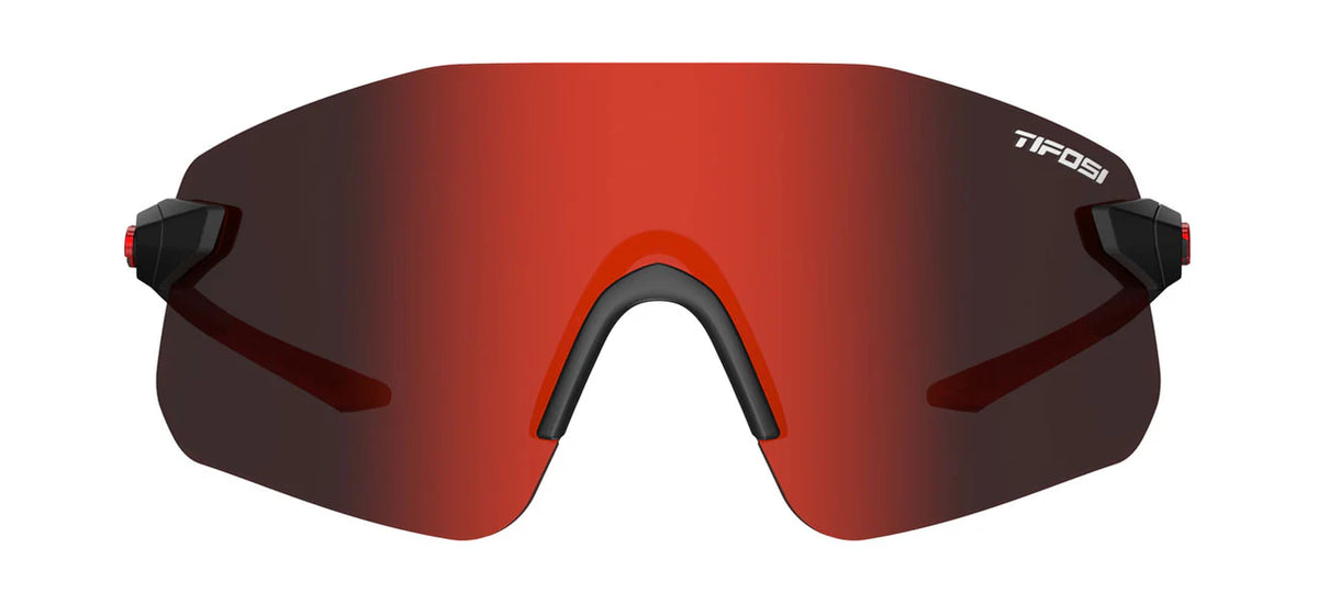 Tifosi Shutout Occhiali Da Sole Con Lenti Smoke Red/CAT3, Inclusa Custodia In Microfibra - 3