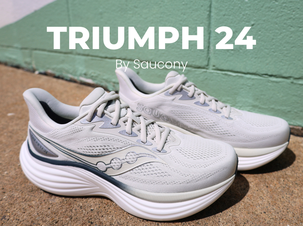 Saucony Triumph 24: A Triumph of Plushness and Pop
