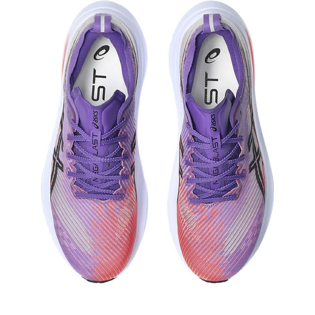 p*o様 アシックス MEGABLAST EDO PURPLE 新品未使用 25 ASICS - Unisex Megablast - High Cushioned Running Shoe