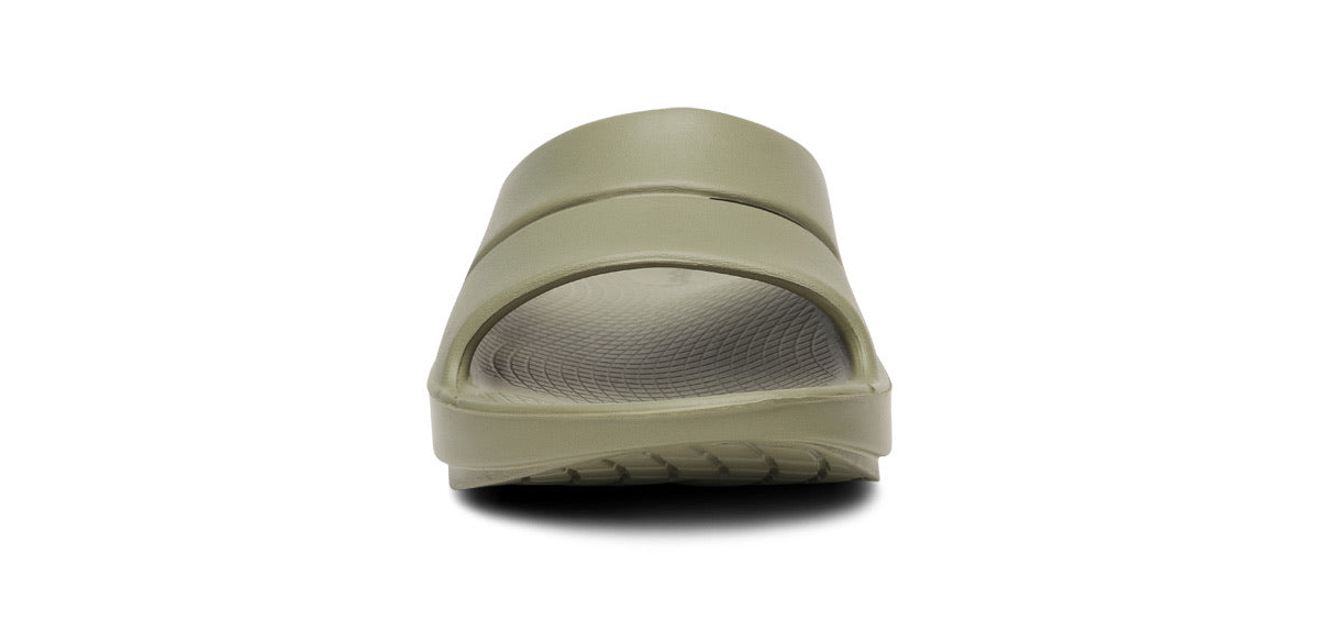 OOFOS Men\'s Pastel Green OOah Recovery Slip-On Casual Slide Sandal Size 8 Men main image 2