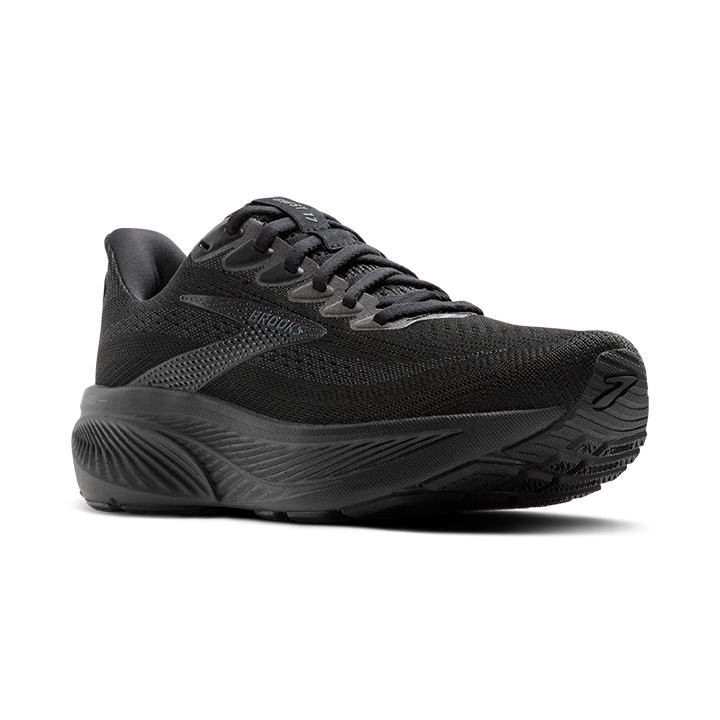 Brooks Glycerin 17 Sneaker Men  Black Athletic Wal Brooks Glycerin 17 Cushioned Black Road Running Shoes, Men main image 3