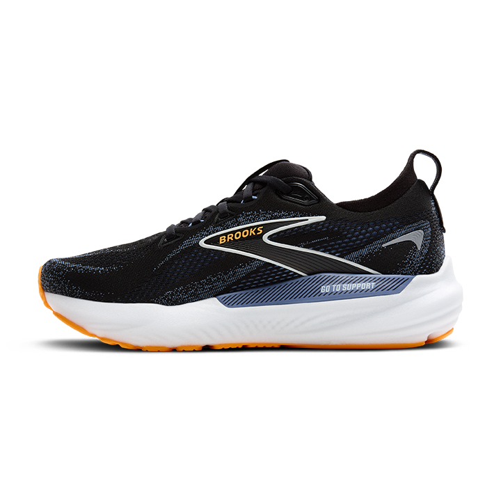 Brooks Glycerin GTS 22 Men\'s 10 Running Tennis Shoes Blue 1104201D474 Medium D Men main image 4