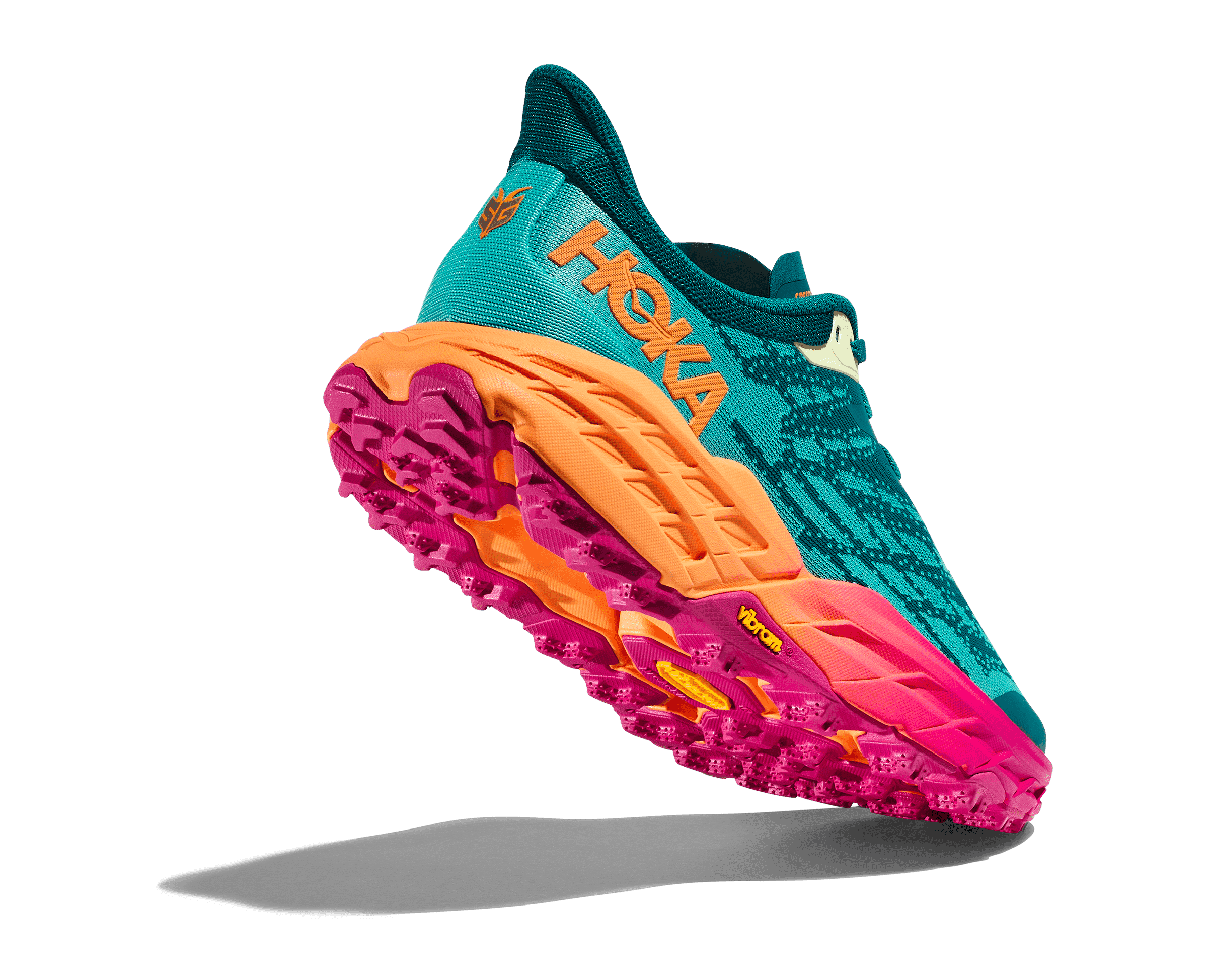 Hoka Speedgoat 5 Trail Runner Shoe Sneaker Deep Lake/Ceramic Mens 6.5 Women 8.5 Speedgoat 5 GTX Spike Winterized Trail Shoe | HOKA® main image 3
