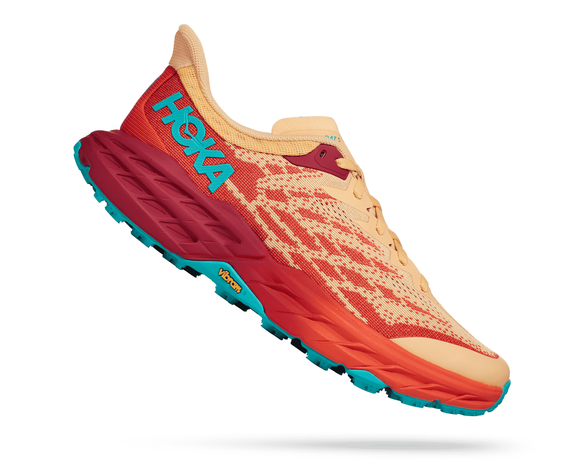 Hoka Speedgoat 5 Mens Size 9 D Impala Flame Trail Running Hiking Shoes Cushion Amazon.com: HOKA ONE ONE Mens Speedgoat 5 Textile Synthetic  main image 4