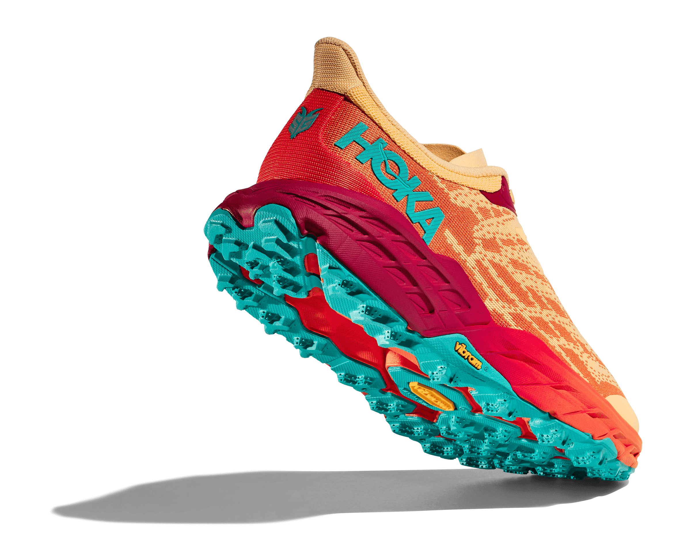 Hoka Speedgoat 5 Mens Size 9 D Impala Flame Trail Running Hiking Shoes Cushion Amazon.com: HOKA ONE ONE Mens Speedgoat 5 Textile Synthetic  main image 3