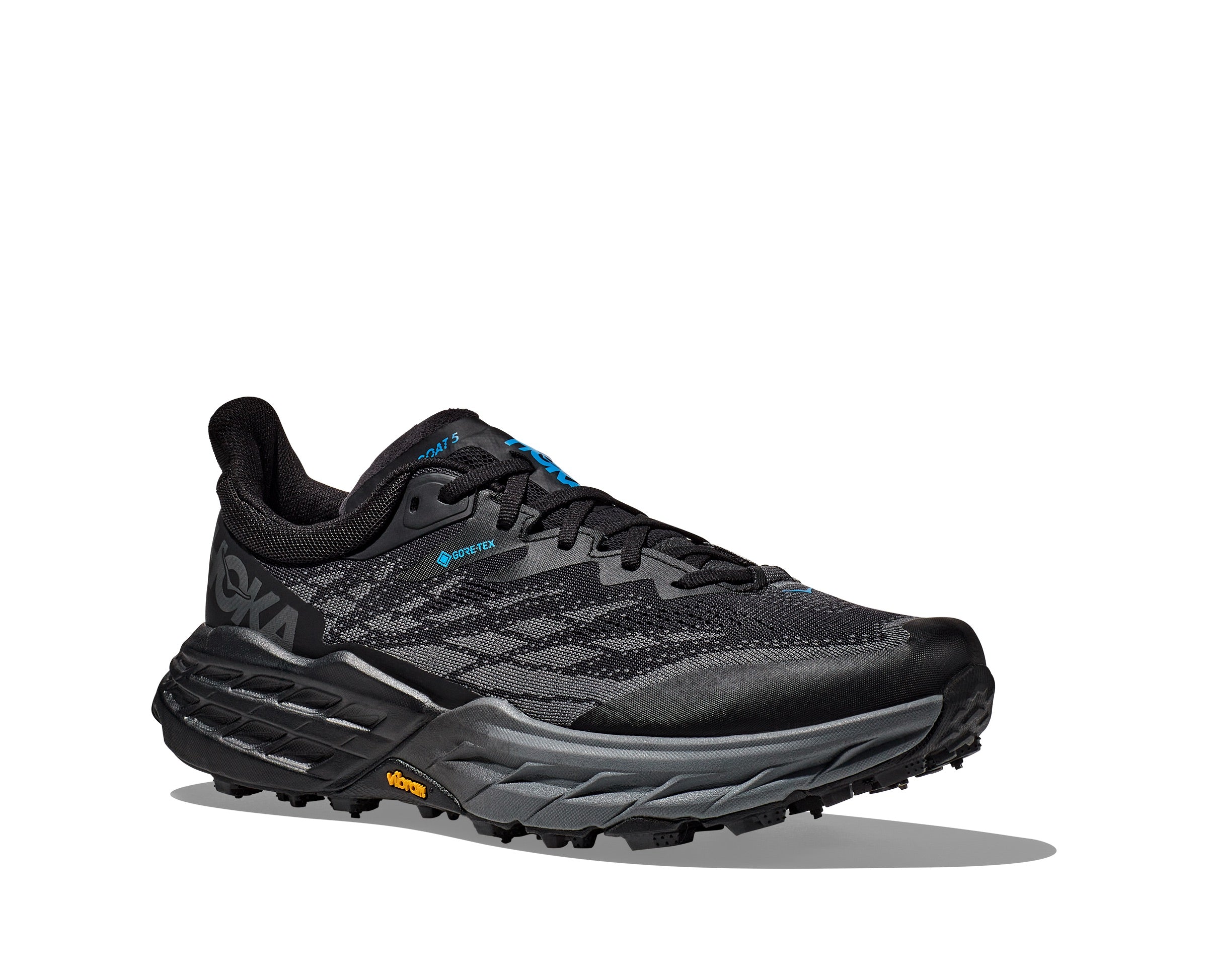 Size 11 D- Hoka One One HOKA Speedgoat 5 GORE-TEX BLACK Gray Hoka MEN main image 4