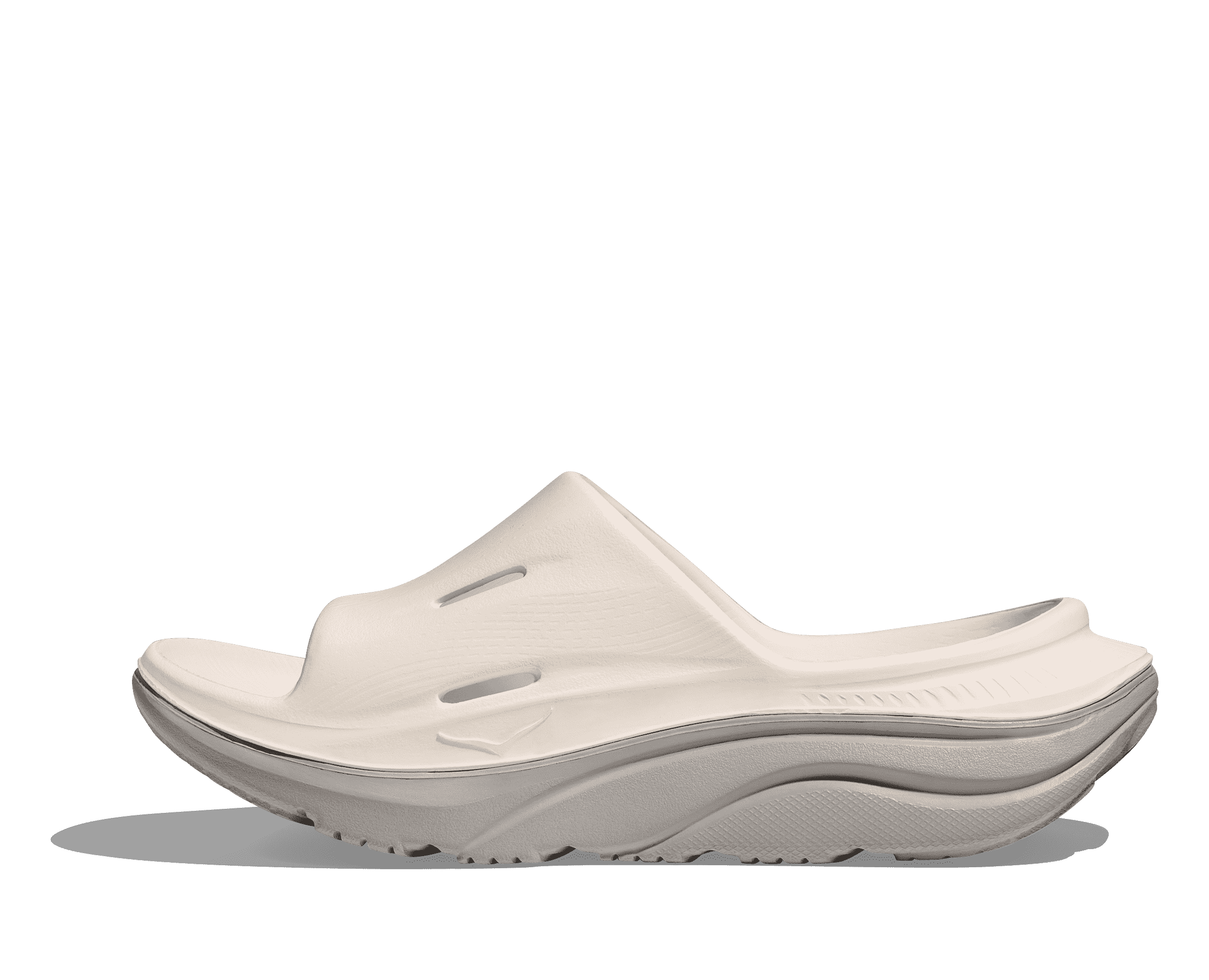 Hoka Unisex Ora Recovery Slide Sandals, Alabaster/Stardust, US Men’s HOKA - Unisex Ora Recovery Slide 3 | Recovery Sandal  main image 2