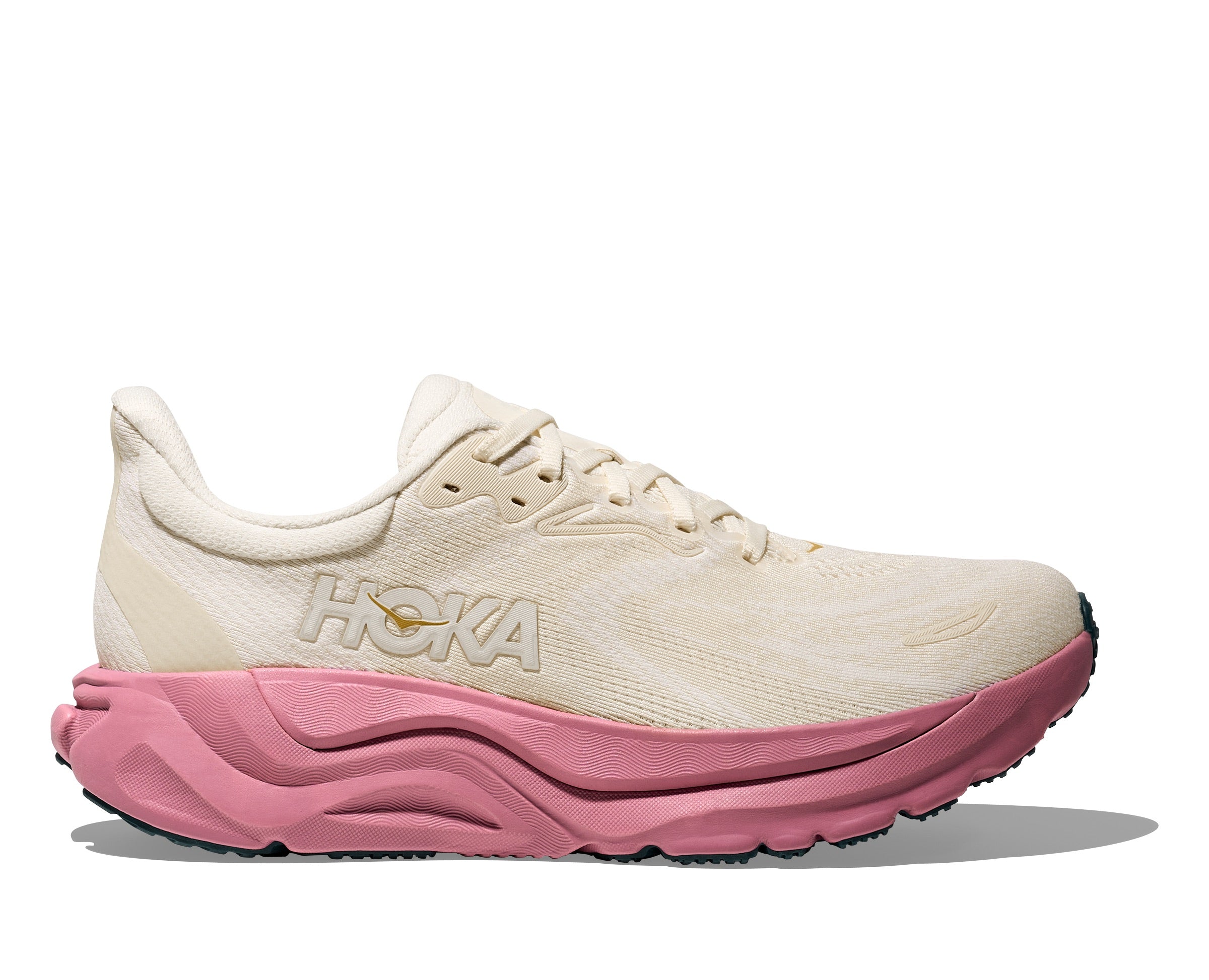 アルチビオ ホワイト/ピンク スニーカー HOKA - Women's Arahi 8 | Supportive Running Shoe – Running Lab