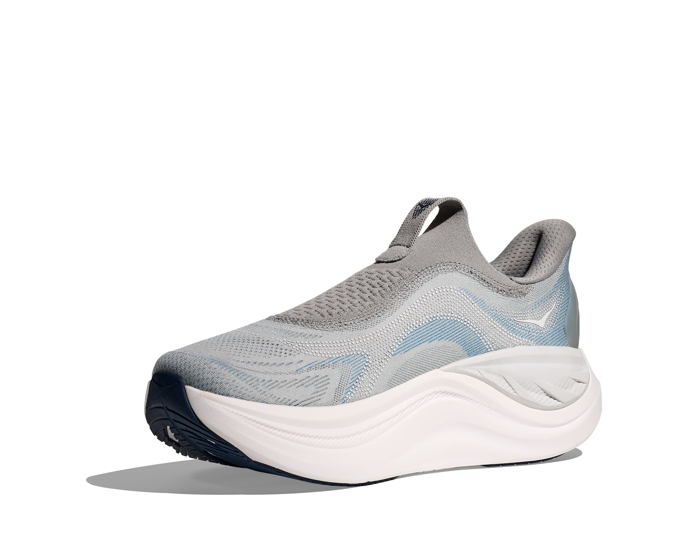 Hoka One One Skyward Laceless Men\'s Size US 8D Gray Athletic Running Sneakers. HOKA Skyward Laceless Men main image 2