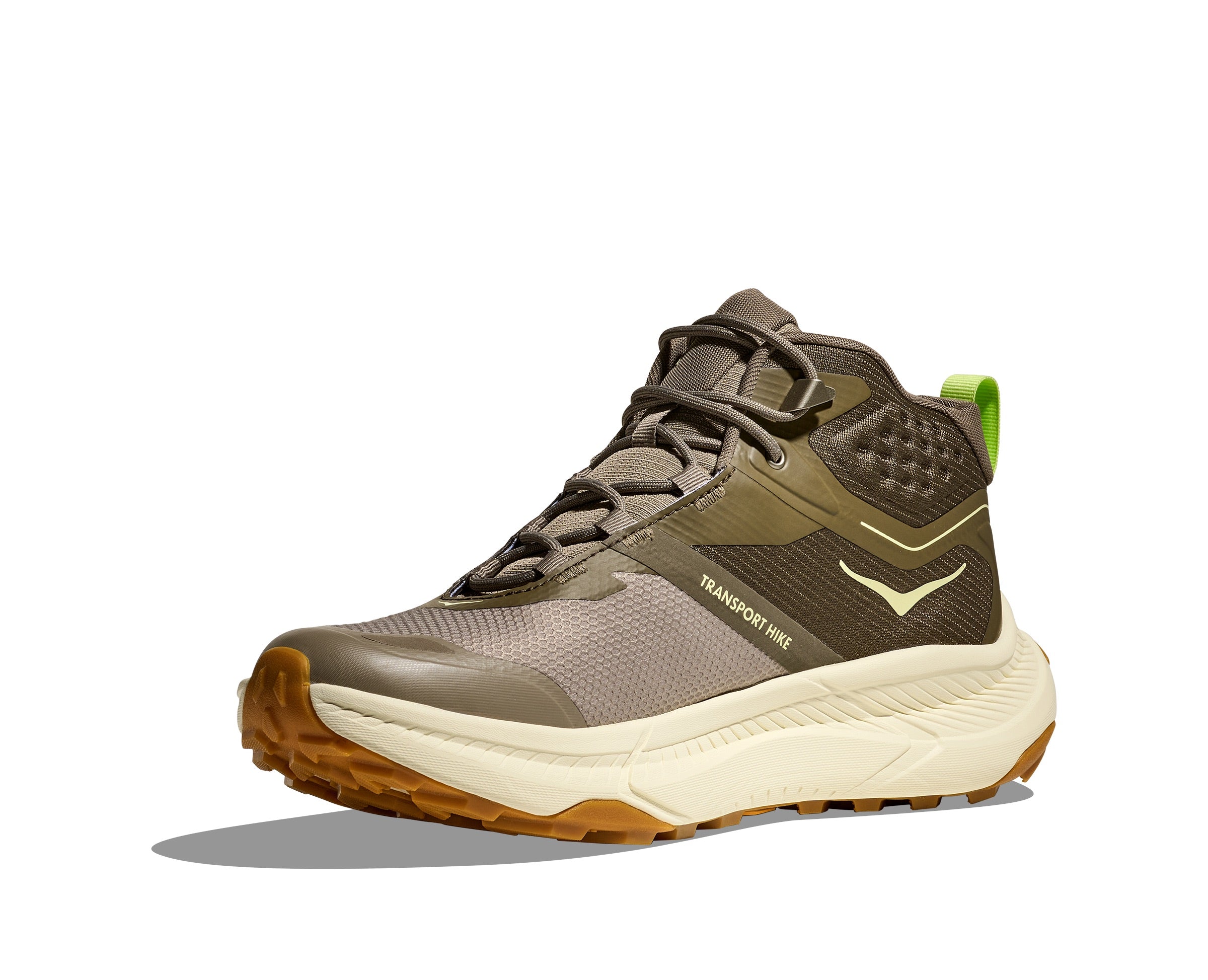 Hoka Transport Hike GTX Men\'s Size 10.5D Spruce Green/ Oyster Mushroom 1172912 Hoka - Men main image 3