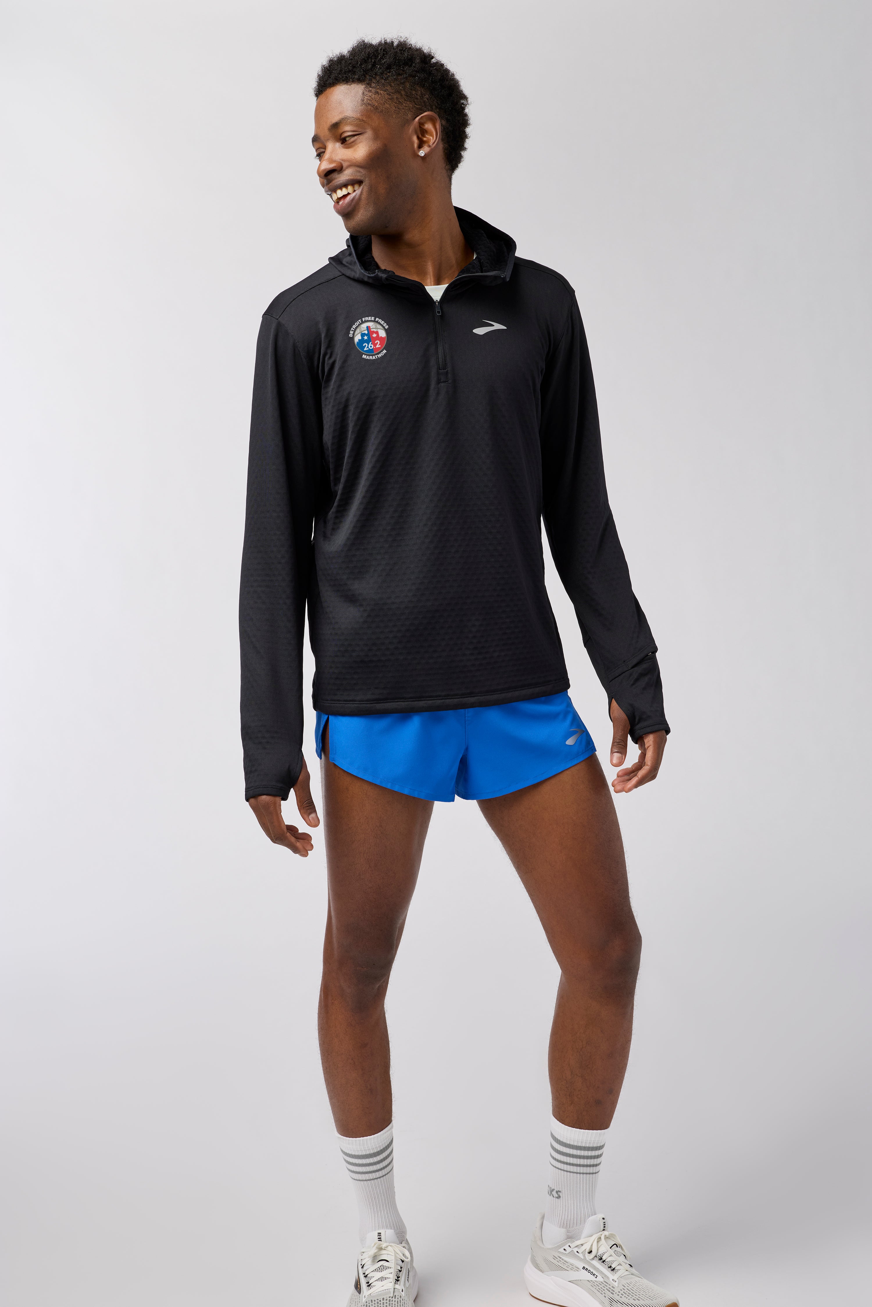 Men's Brooks Notch Thermal Hoody 3.0 Detroit Marathon – Running Lab