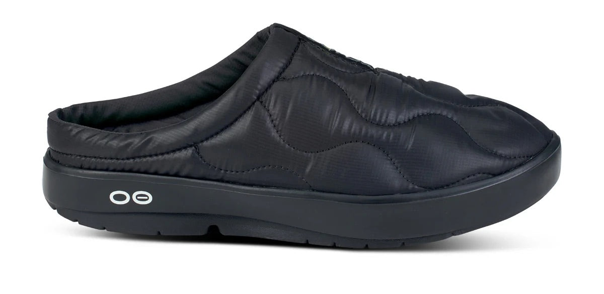 Oofos  Womens Black Slip-On Recovery Shoe Amazon.com | OOFOS OOcoozie Sport Recovery Mule, Black  main image 2