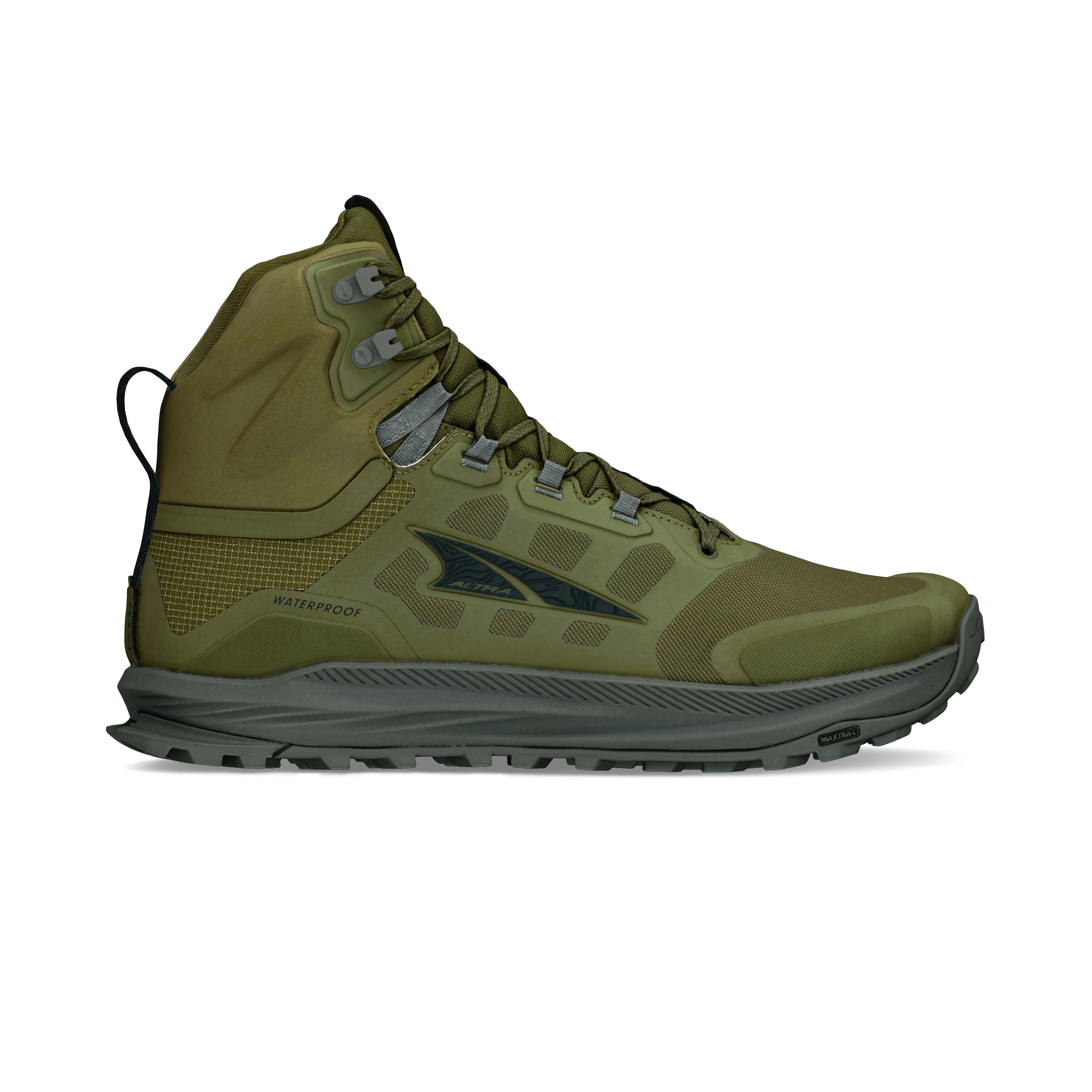 Men\'s Green Hiking Boots Burberry Men main image 3