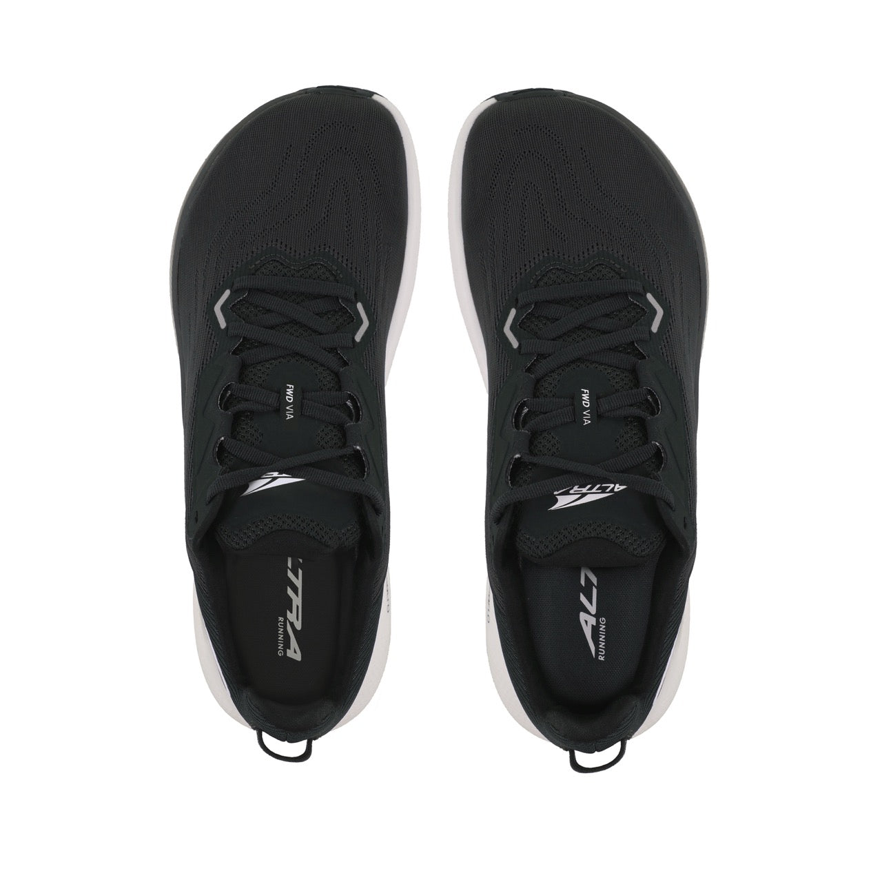 NEW ALTRA men\'s fwd via running shoe in black/white AltraMen_sFWDVIABlackWhite3.  main image 3