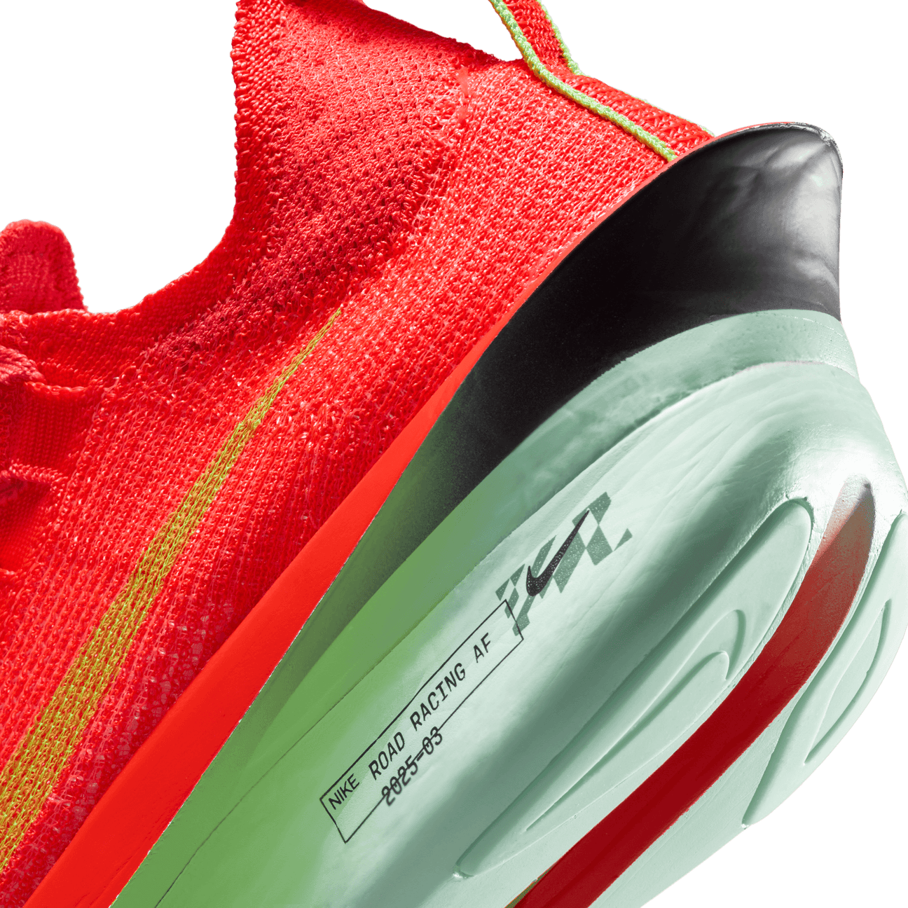 NEW NIKE men\'s alphafly 3 shoes in bright crimson/cave purple/lime blast NIKE ALPHAFLY 3 ??‍? . Bright Crimson | Lime Blast | Mint  main image 2