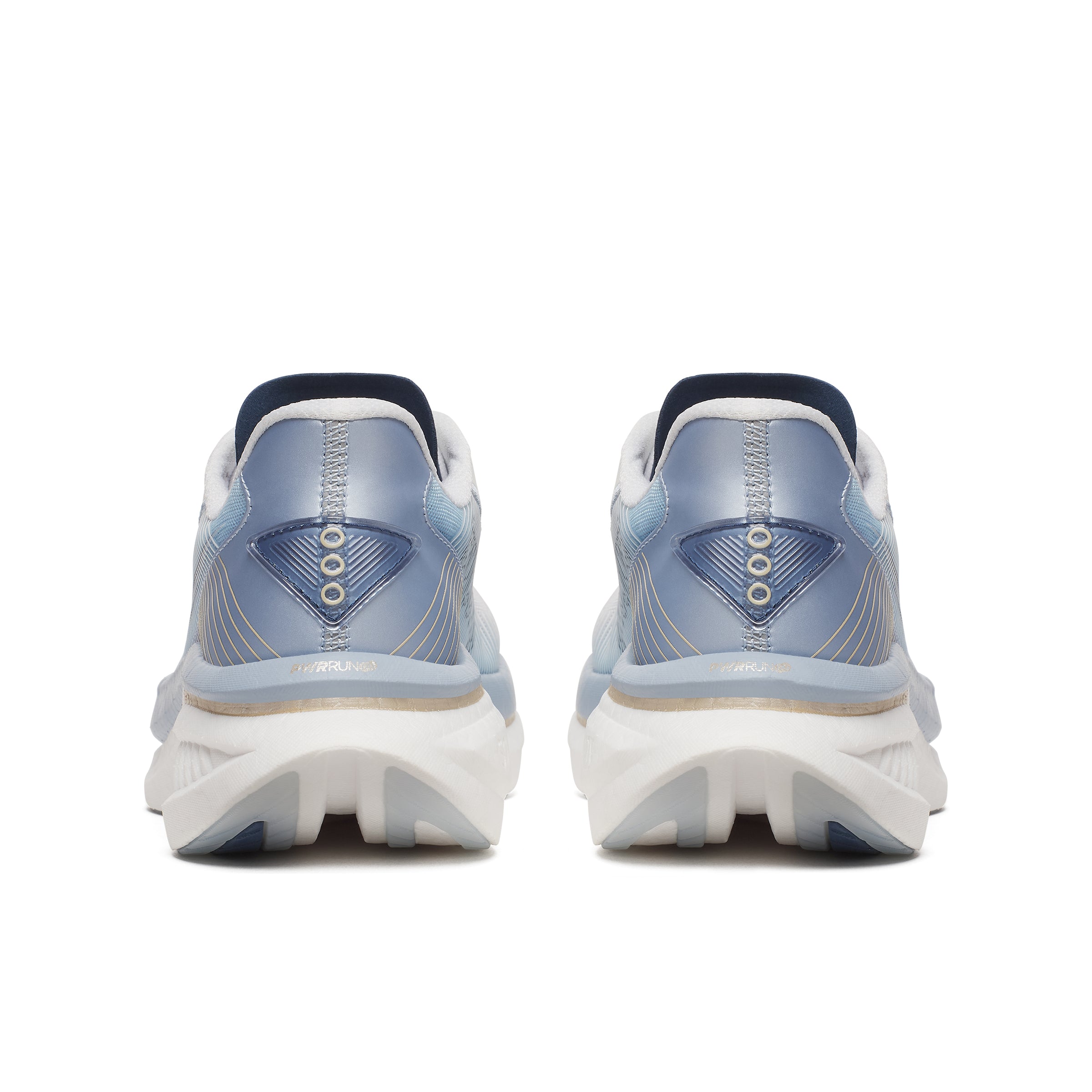 エリノア Women's Endorphin Azura Running Shoe - Silver/Black - Regular (D