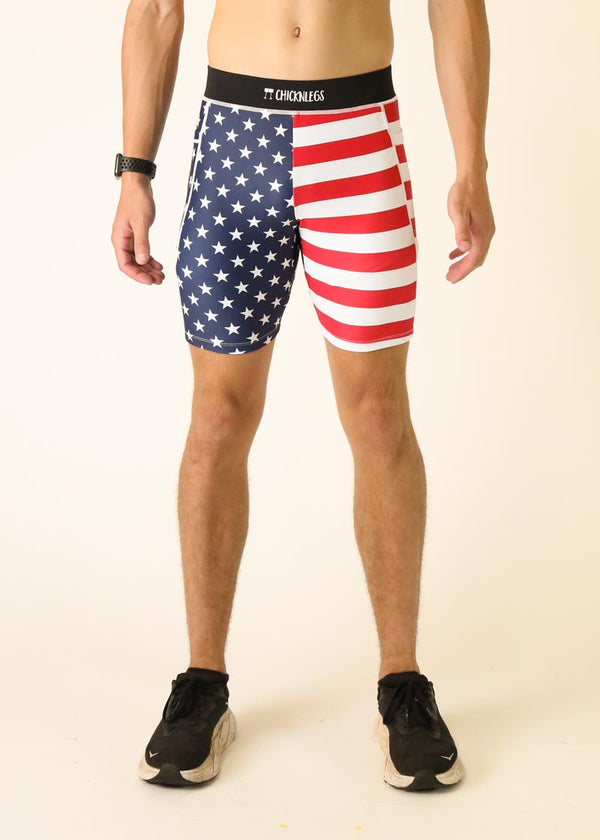 Men's 8" Half Tights