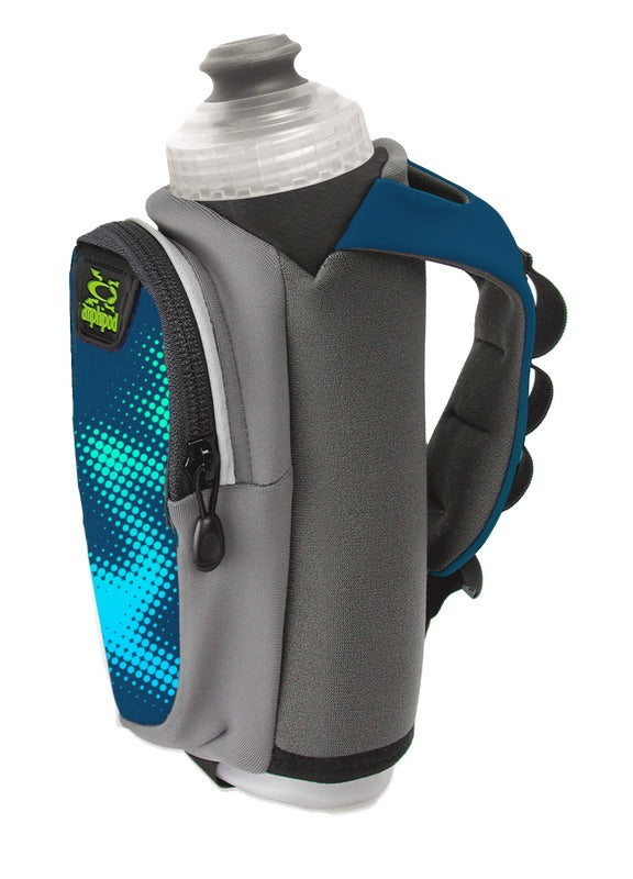Botella De Mano Amphipod Hydraform Para Corredores - 20 Oz, Sin BPA, Ergonómica Y Antideslizante